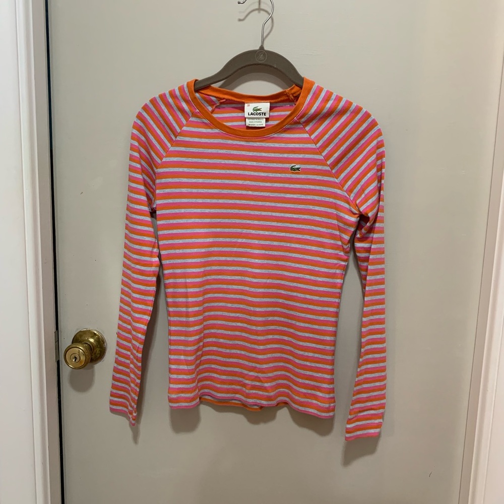 Vintage Lacoste long sleeve top